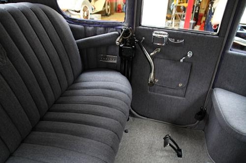 Interior of 1919/1931 Detroit Electric Interior of 1919/1931 Detroit Electric